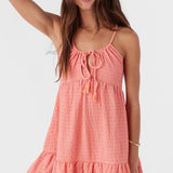 Saige Textured Knit Short Dress