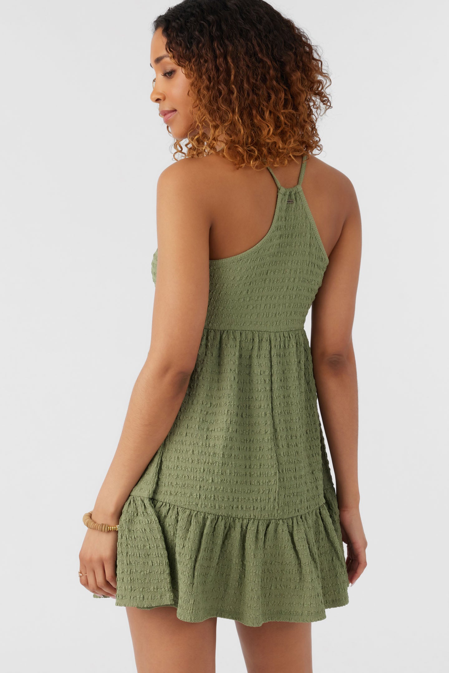 SAIGE TEXTURED KNIT SHORT DRESS