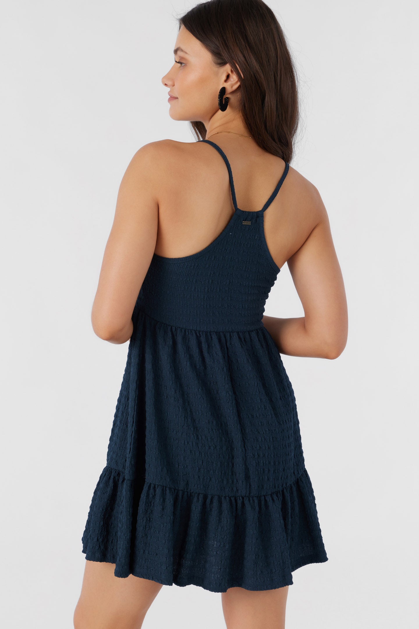 SAIGE TEXTURED KNIT SHORT DRESS