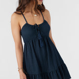 Saige Textured Knit Short Dress