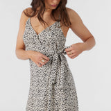 Marlo Drea Animal Wrap Dress
