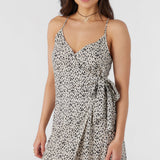 Marlo Drea Animal Wrap Dress