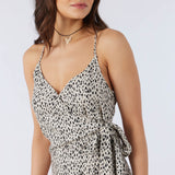 Marlo Drea Animal Wrap Dress