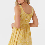 Korie Isabella Ikat Button Front Mini Dress