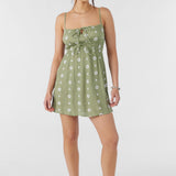 Yazza Embroidered Geo Mini Dress