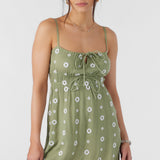 Yazza Embroidered Geo Mini Dress