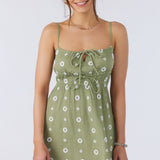 Yazza Embroidered Geo Mini Dress