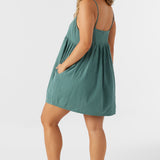 Hadia Crinkle Double Gauze Mini Dress
