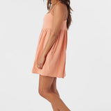 Hadia Crinkle Double Gauze Mini Dress
