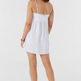 Hadia Crinkle Double Gauze Mini Dress