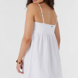 Hadia Crinkle Double Gauze Mini Dress