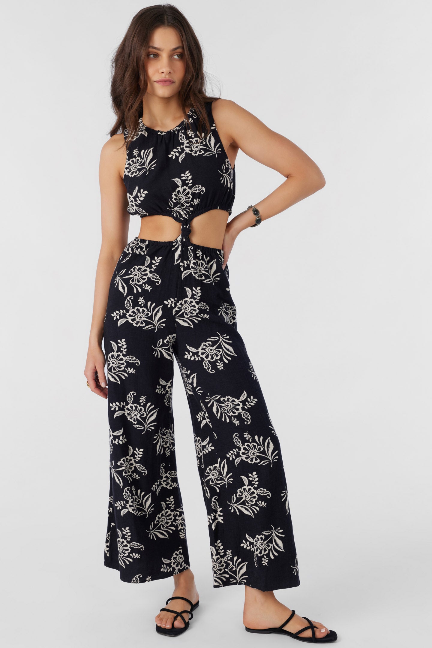 PEARL NADIA PAISLEY JUMPSUIT