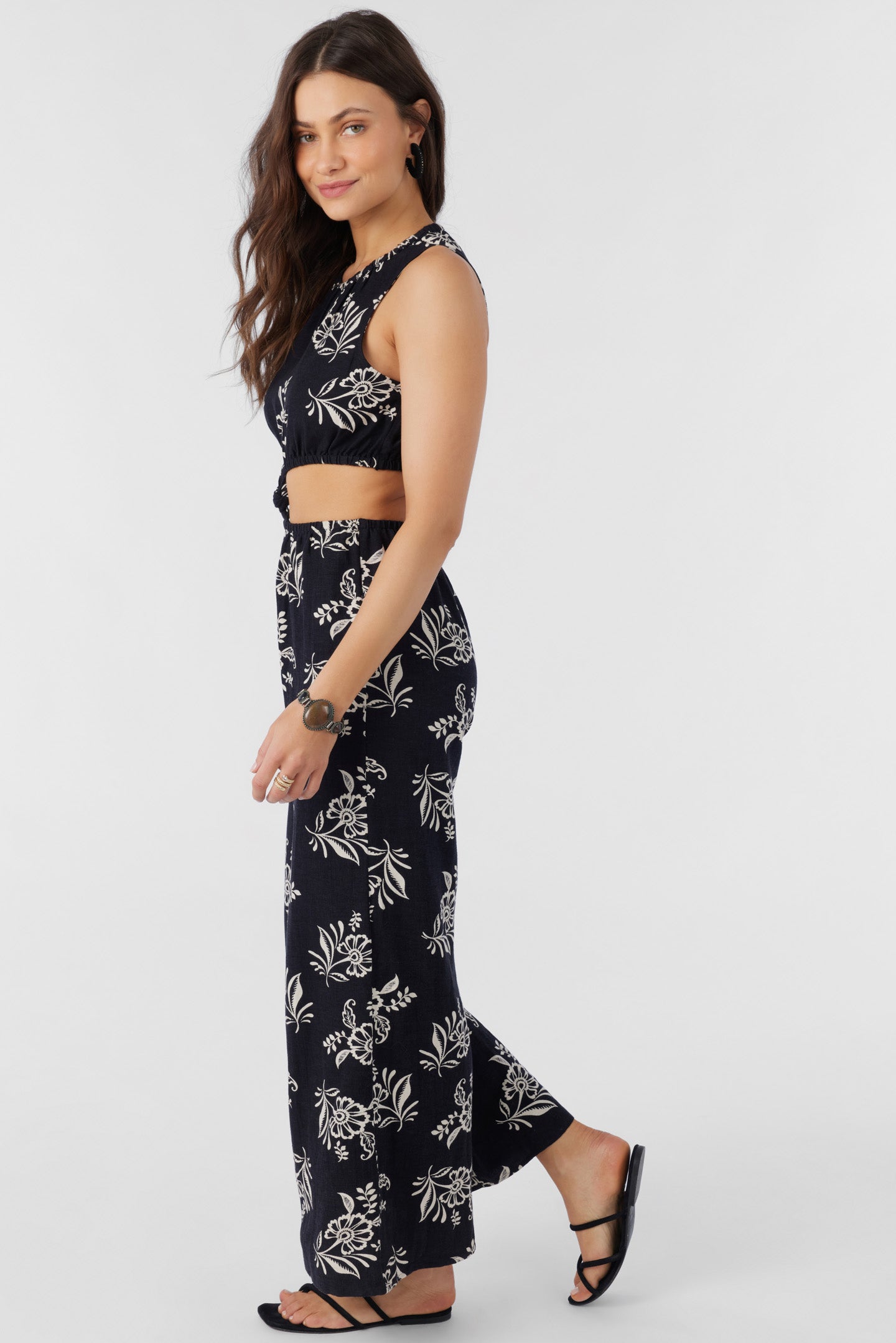 PEARL NADIA PAISLEY JUMPSUIT