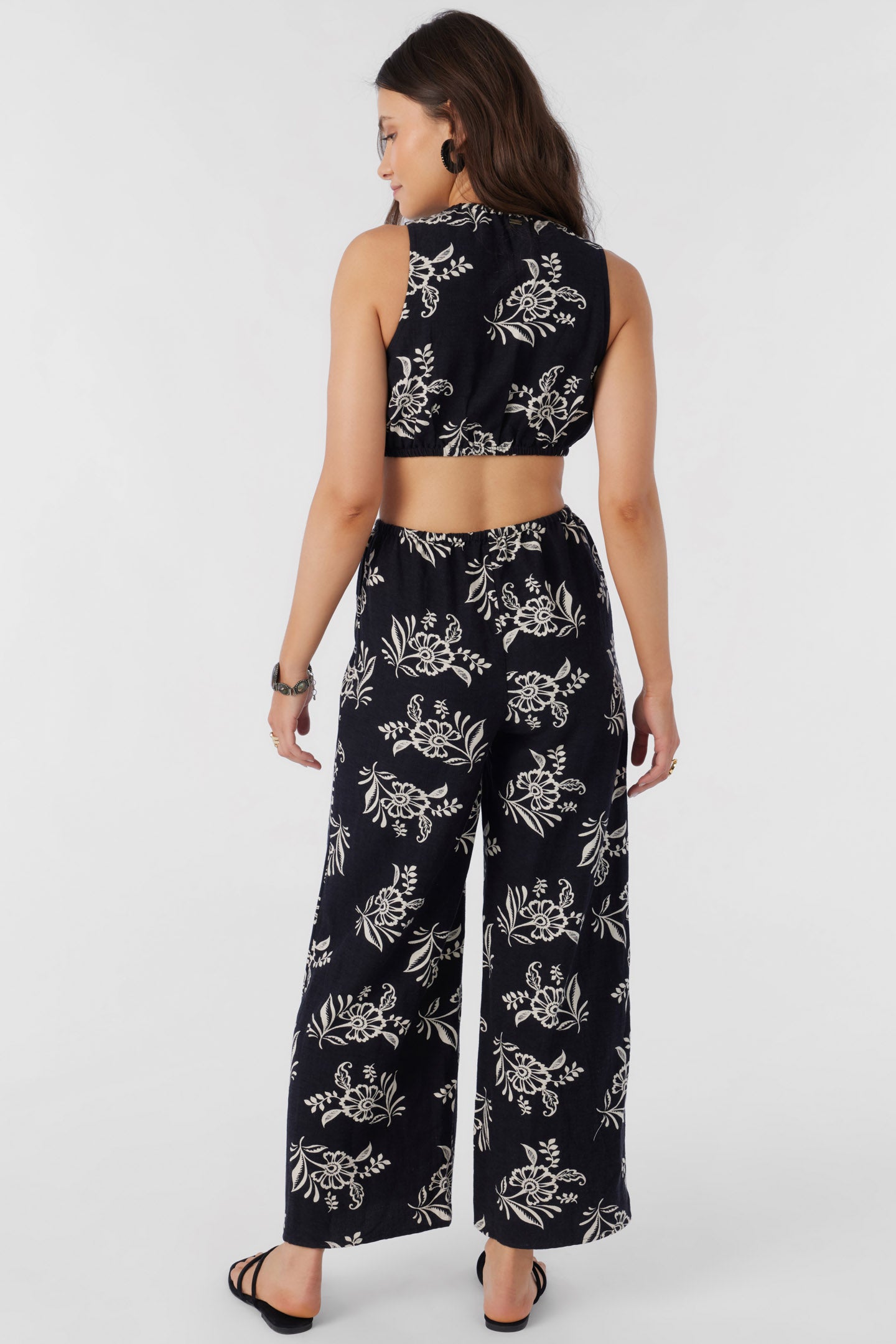 PEARL NADIA PAISLEY JUMPSUIT