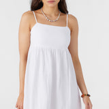 Hadia Crinkle Double Gauze Mini Dress