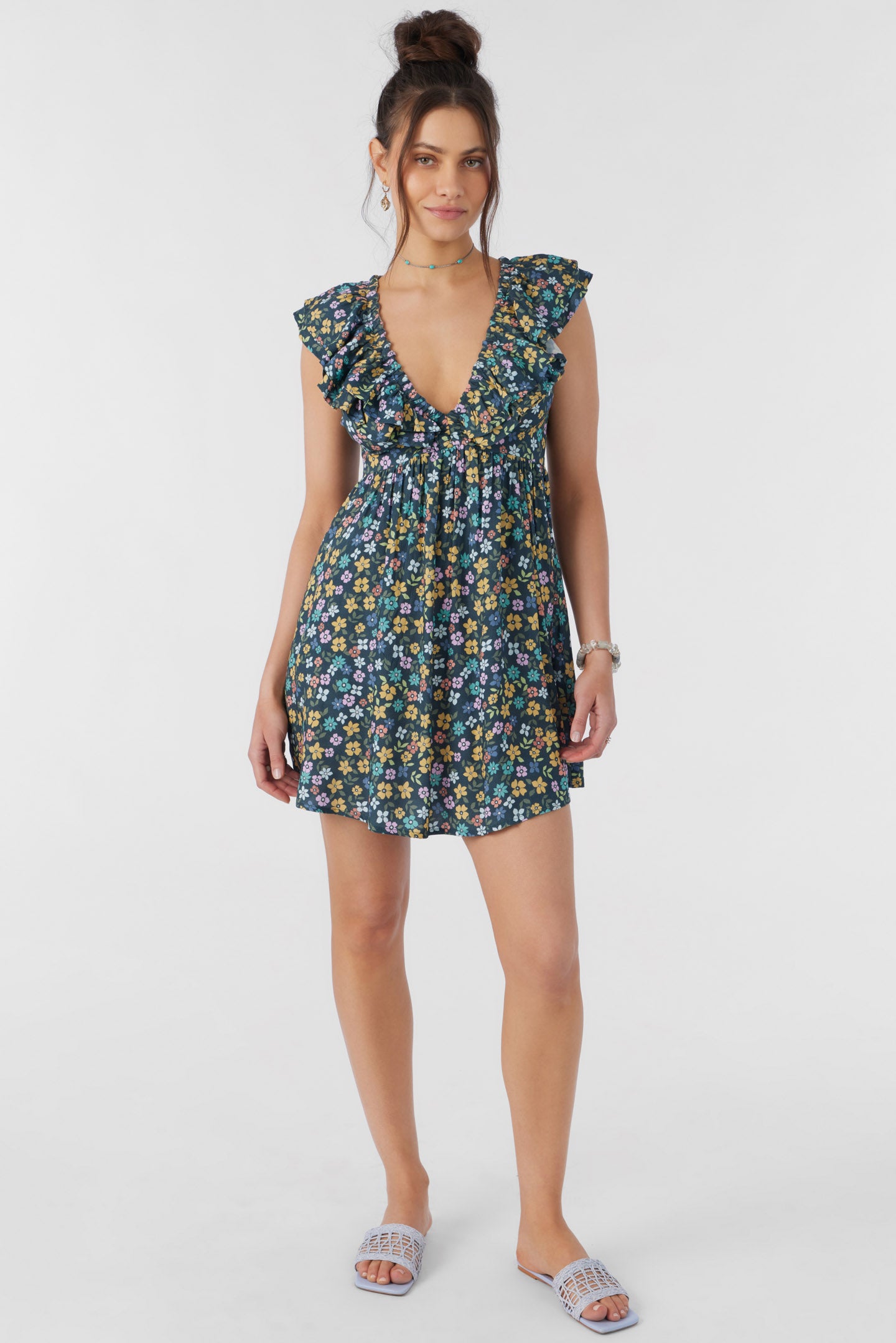 ZAINA LAYLA FLORAL DRESS