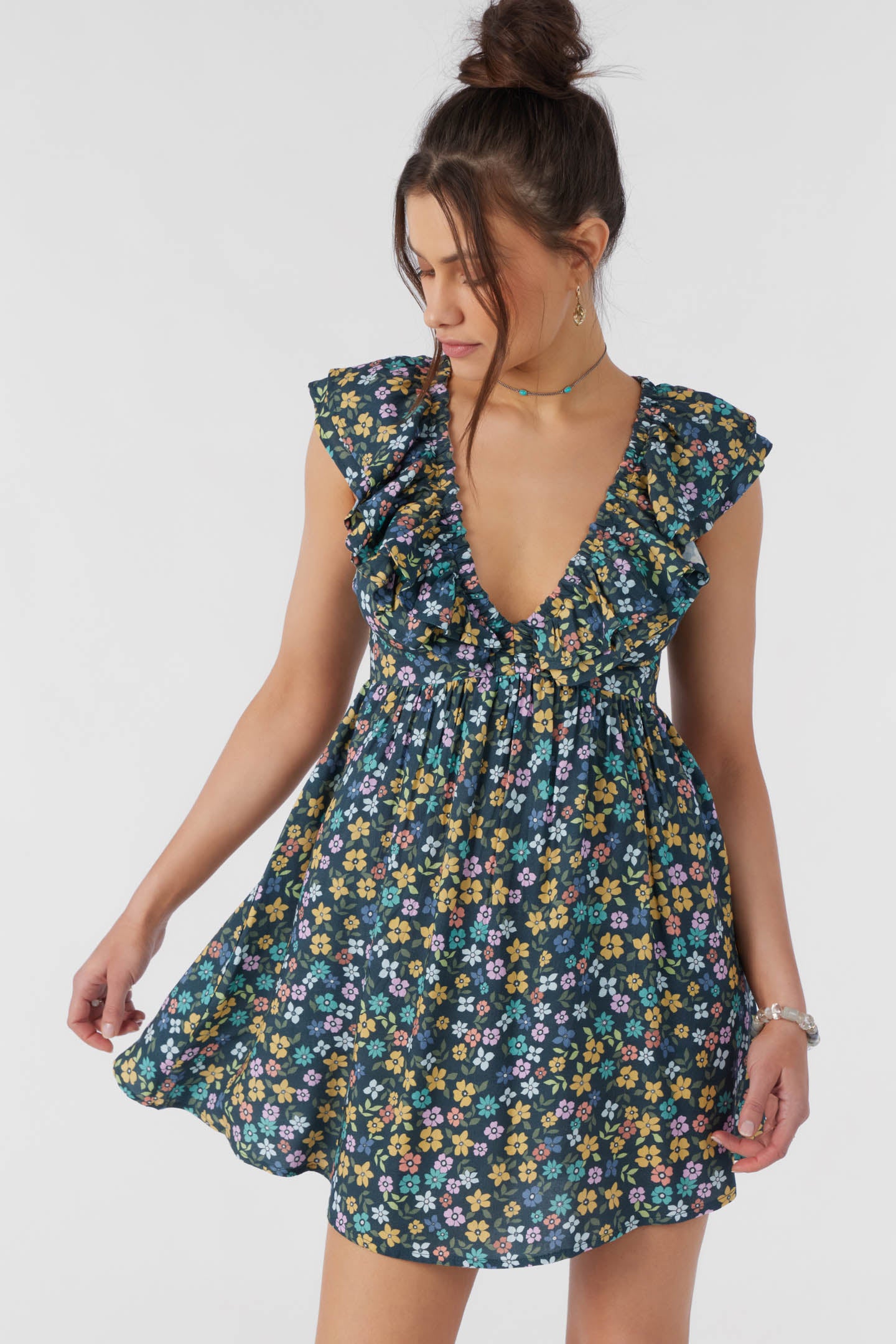 ZAINA LAYLA FLORAL DRESS