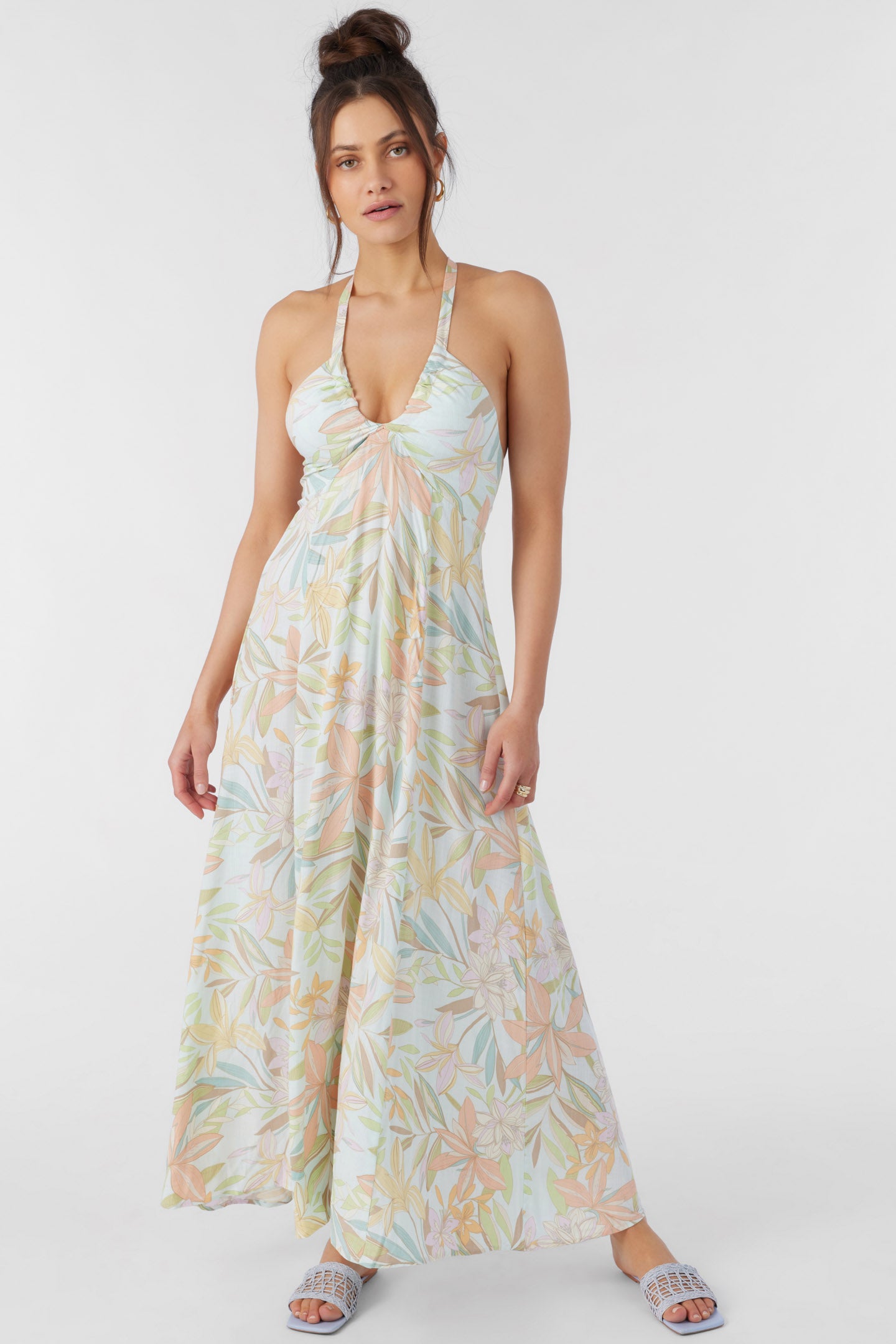 DAVINA DALIA FLORAL MAXI DRESS