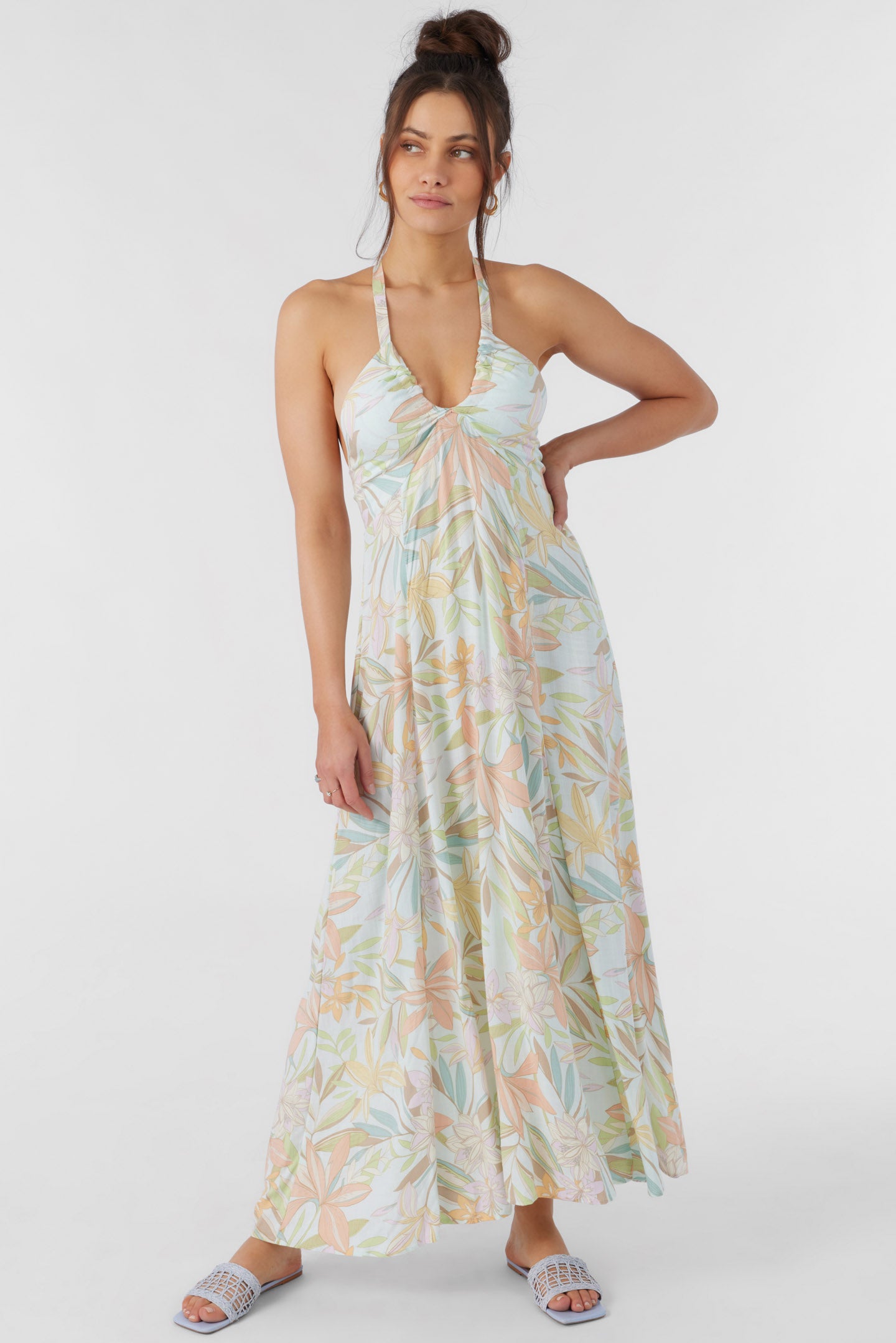 DAVINA DALIA FLORAL MAXI DRESS