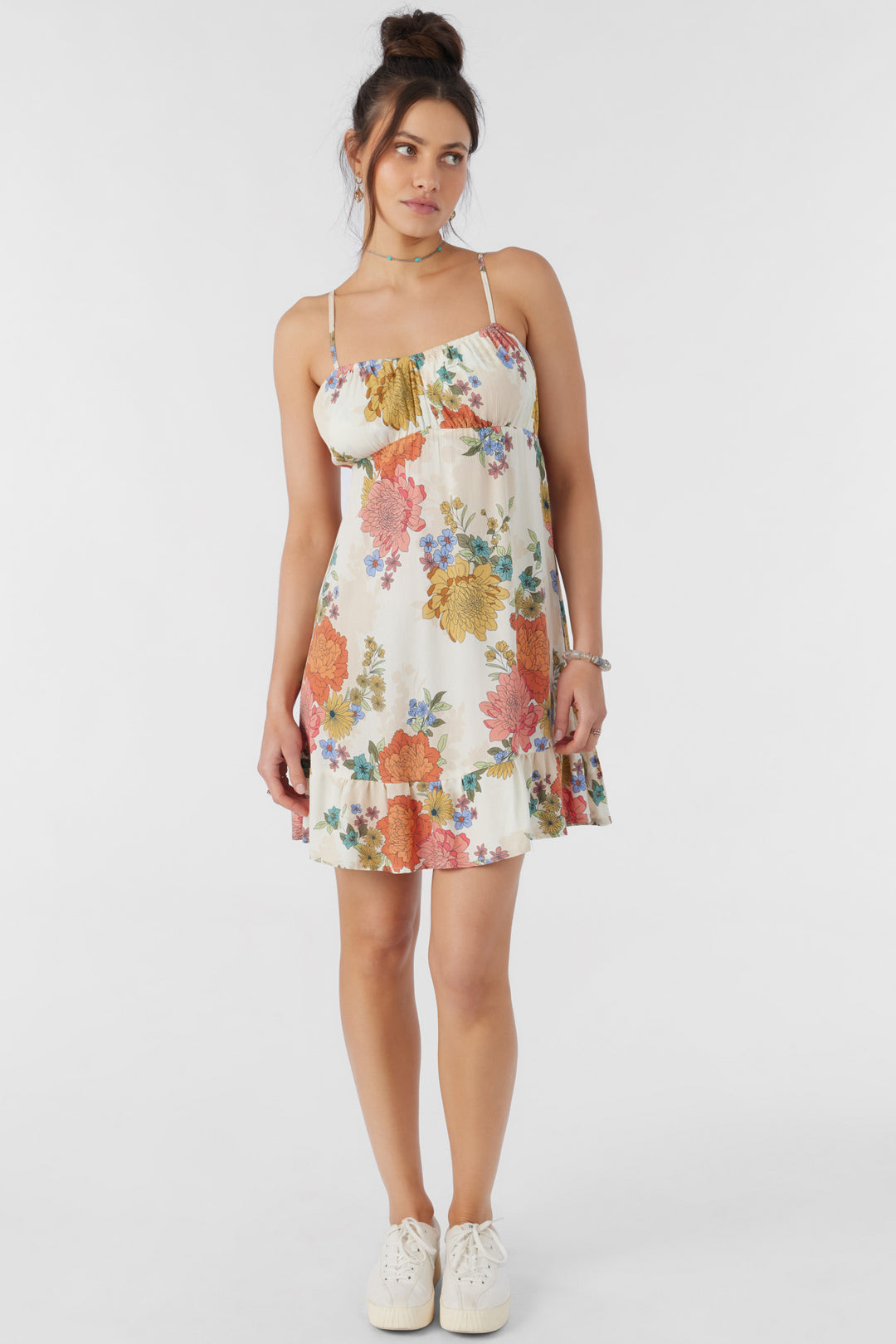 Marlie Short Dress - Winter White | O'Neill