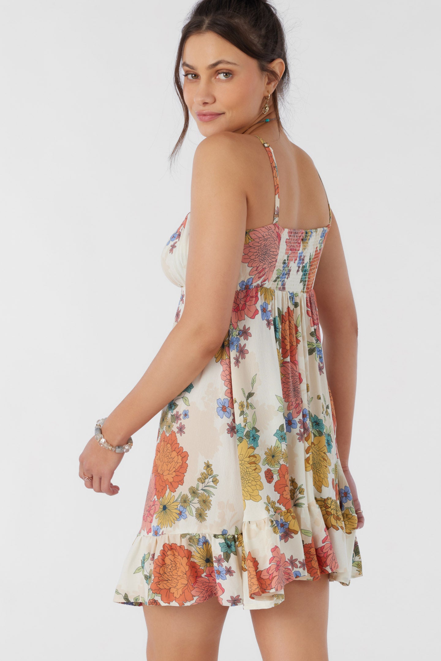 Marlie Short Dress - Winter White | O'Neill