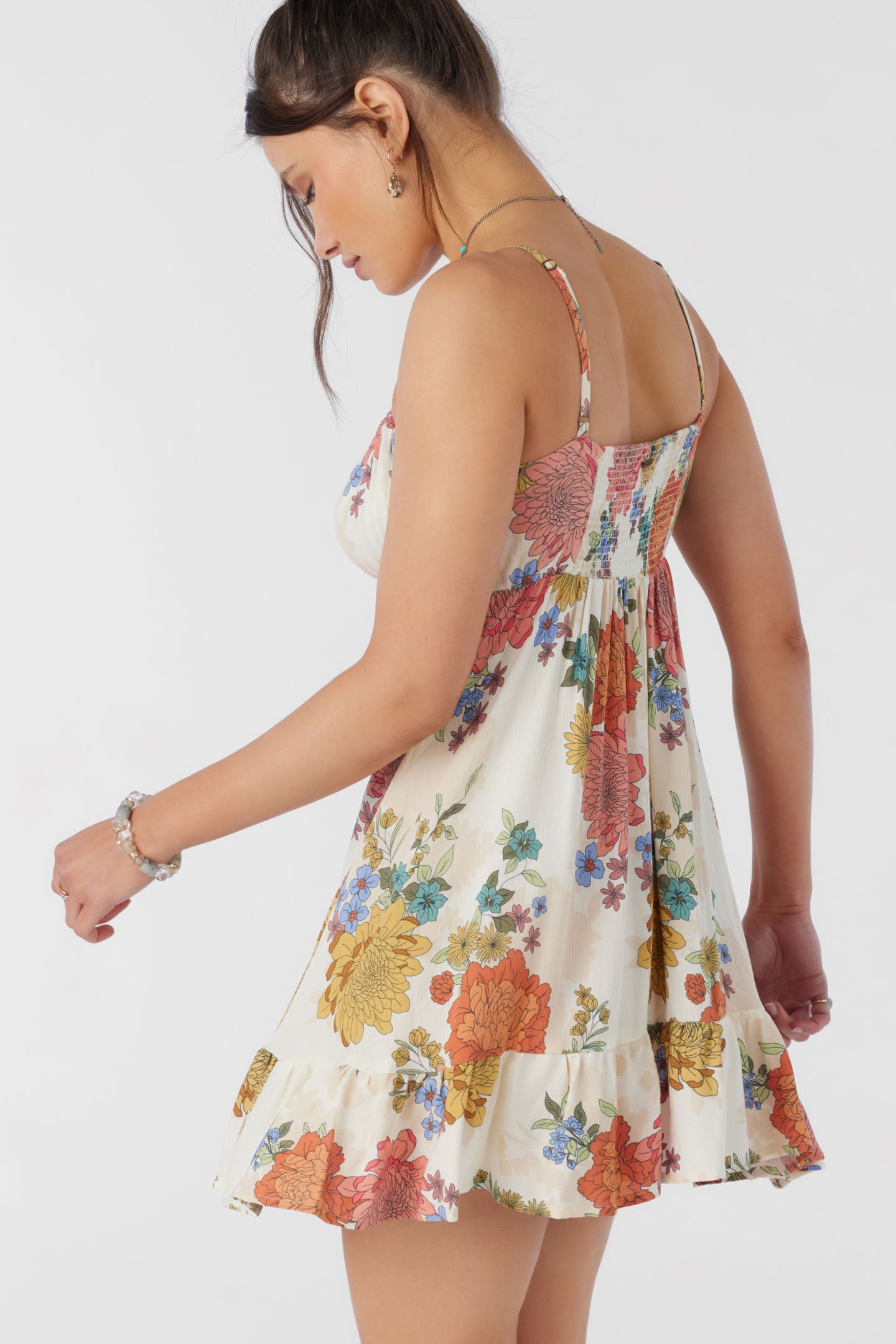 Marlie Short Dress - Winter White | O'Neill