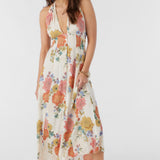 Jemma Kali Floral Halter Maxi Dress