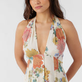 Jemma Kali Floral Halter Maxi Dress
