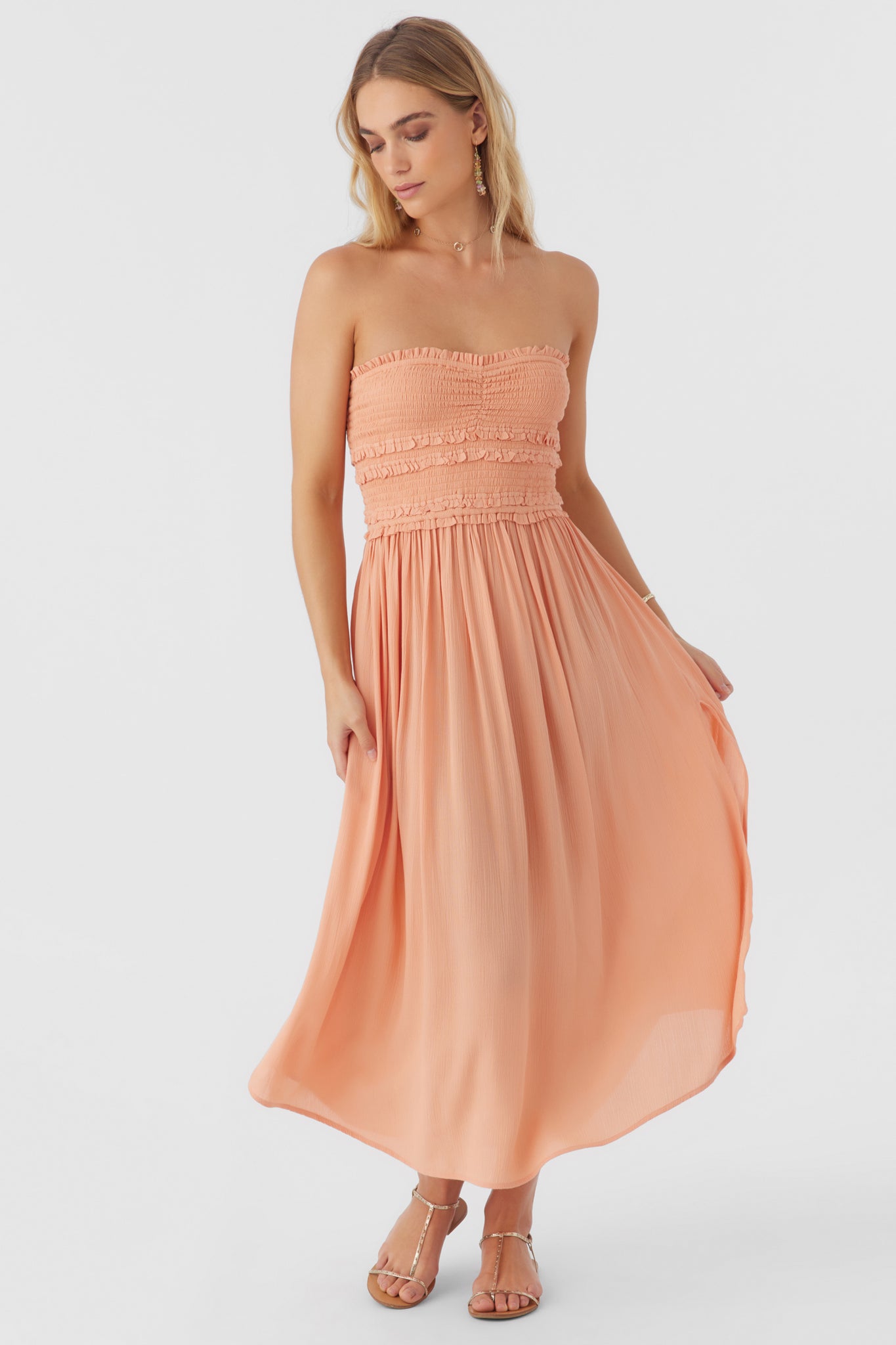 Devyn Midi Dress Canyon Sunset O'Neill