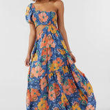 Aya Jadia Floral Maxi Dress