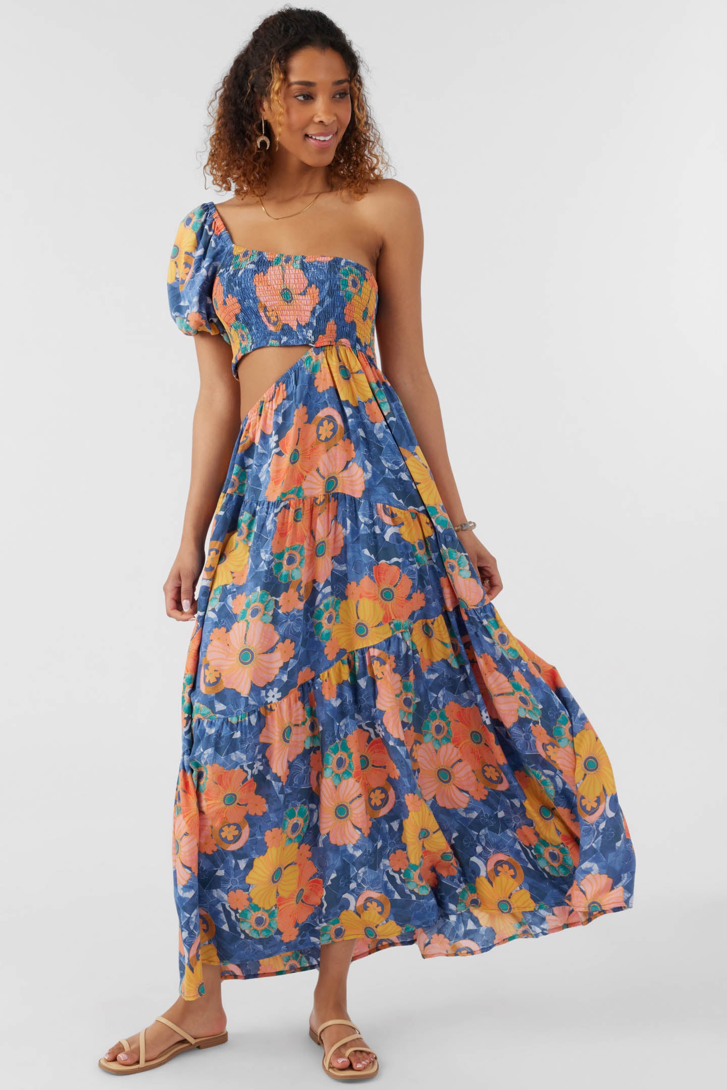 AYA JADIA FLORAL MAXI DRESS