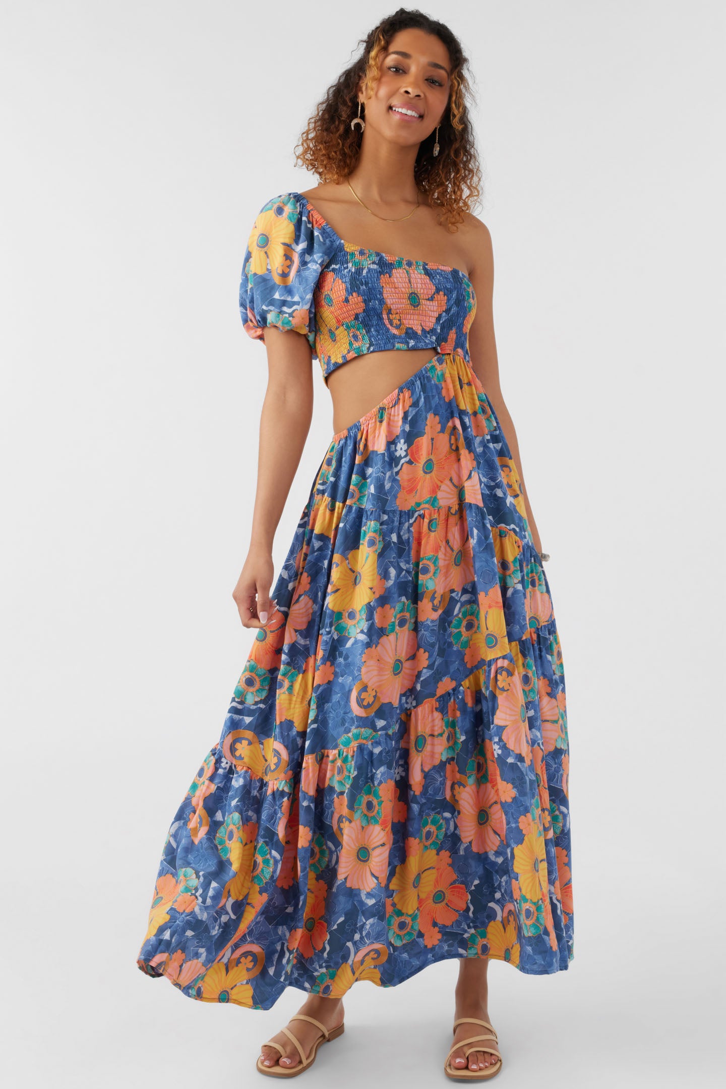 AYA JADIA FLORAL MAXI DRESS