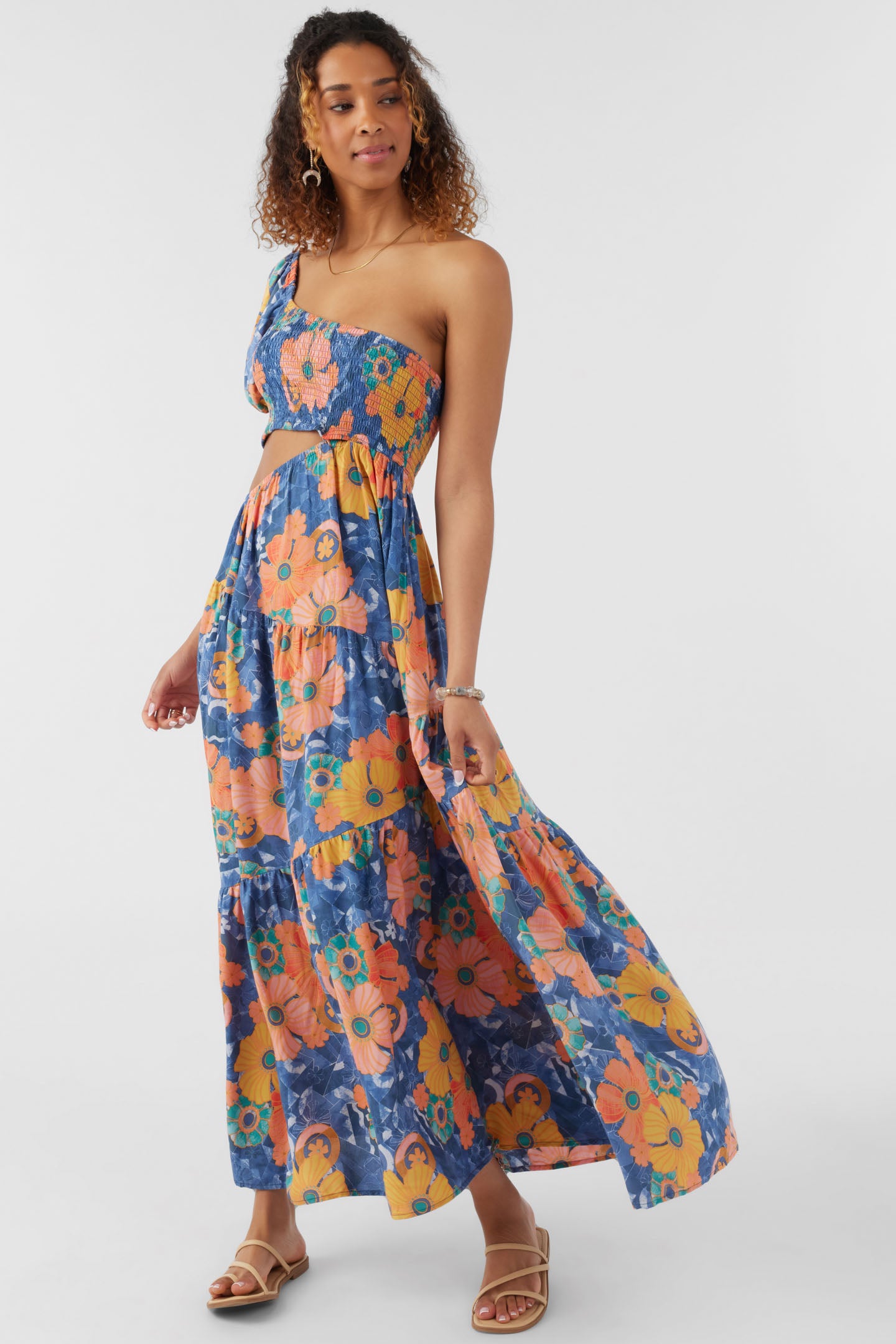 AYA JADIA FLORAL MAXI DRESS