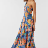 Aya Jadia Floral Maxi Dress