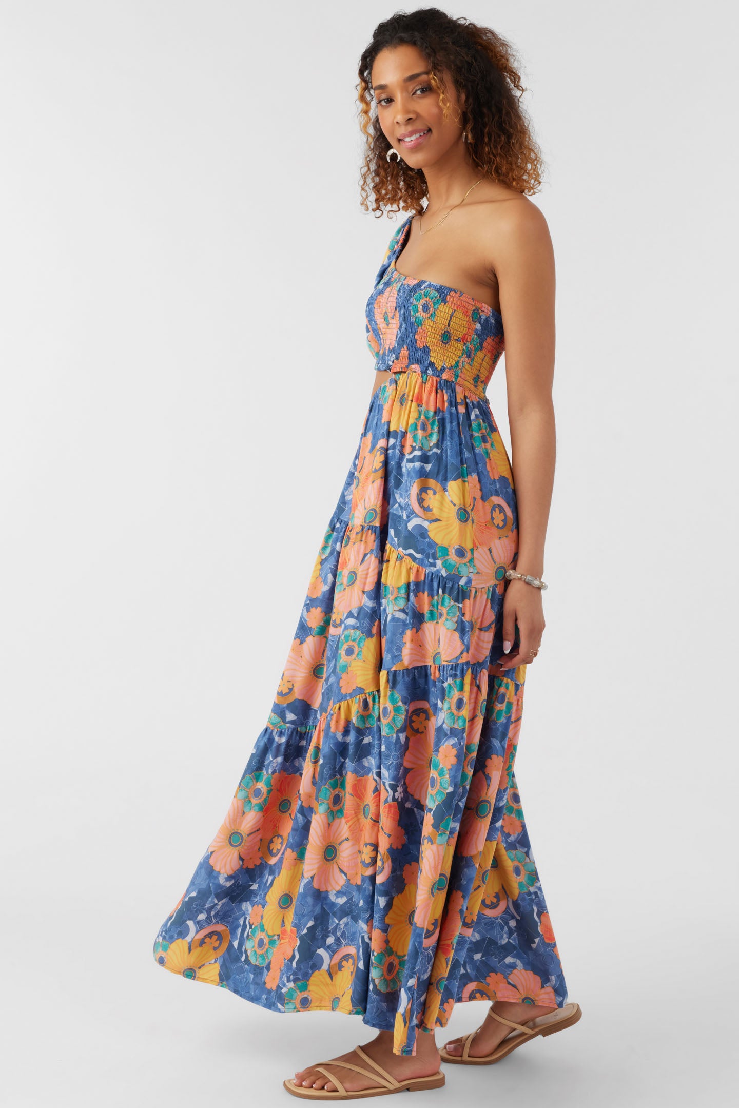 AYA JADIA FLORAL MAXI DRESS