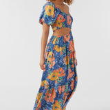 Aya Jadia Floral Maxi Dress