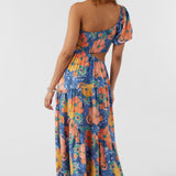 Aya Jadia Floral Maxi Dress