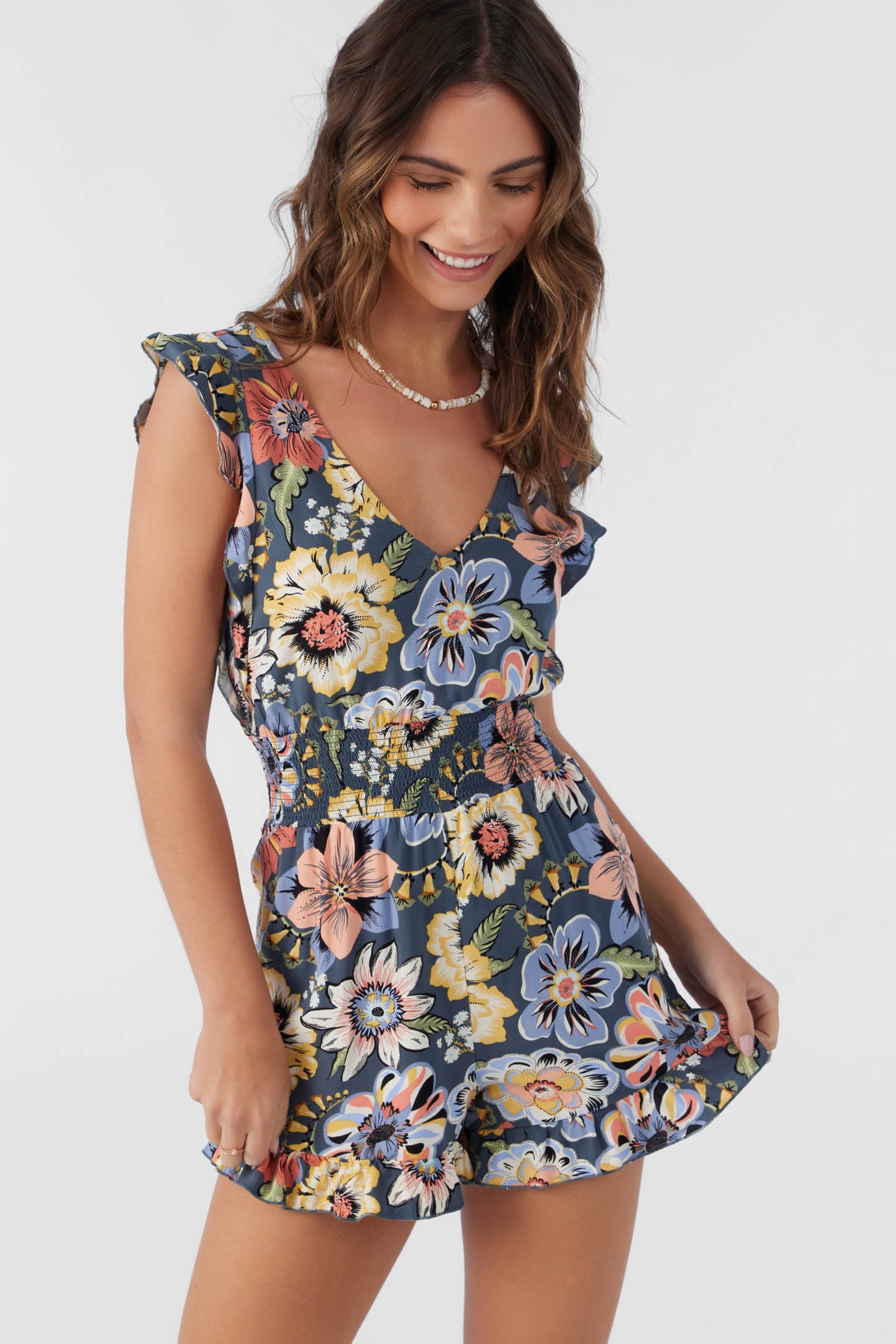 KATY TALITHA FLORAL ROMPER