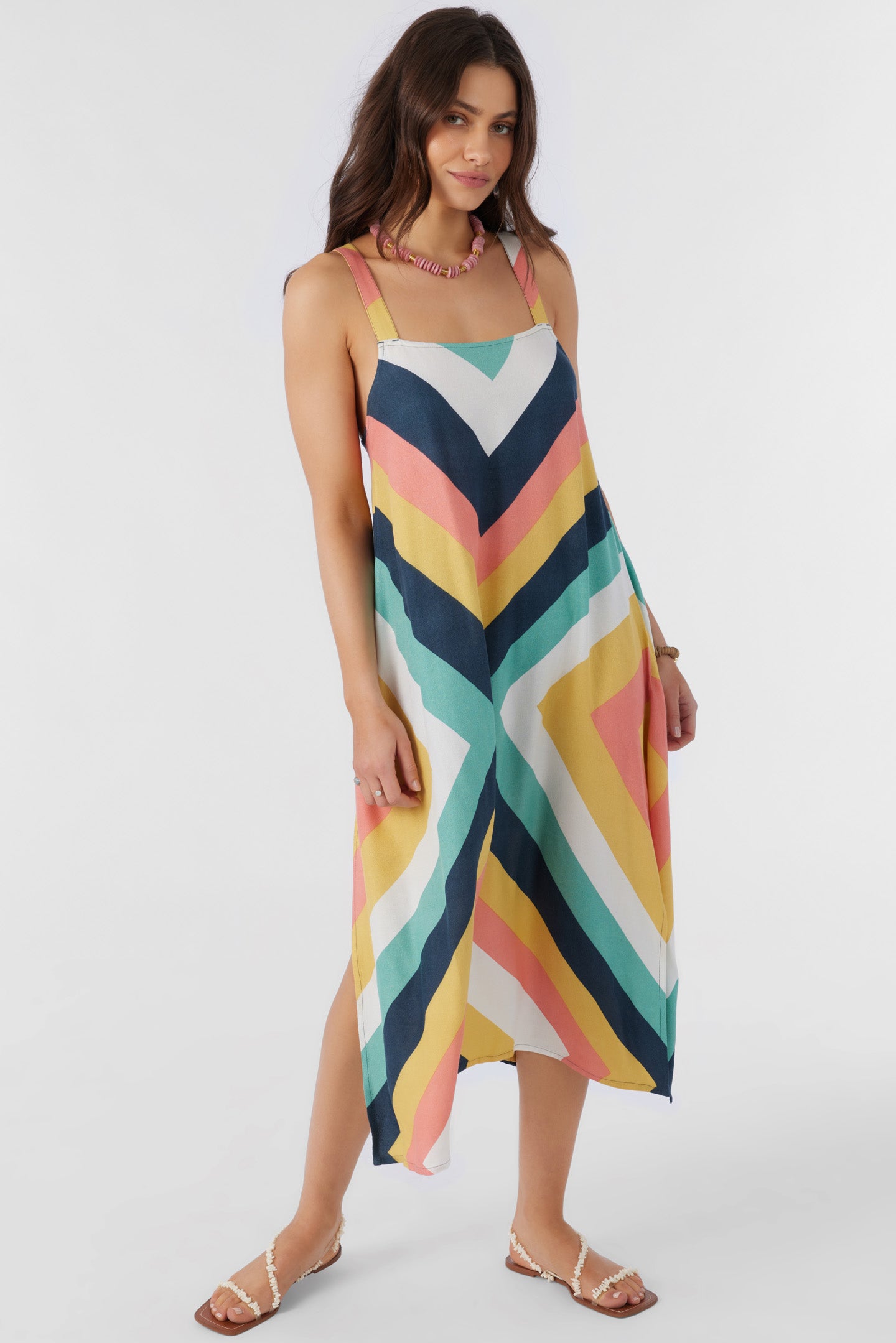 MIRANDA MIDI COVER-UP DRESS