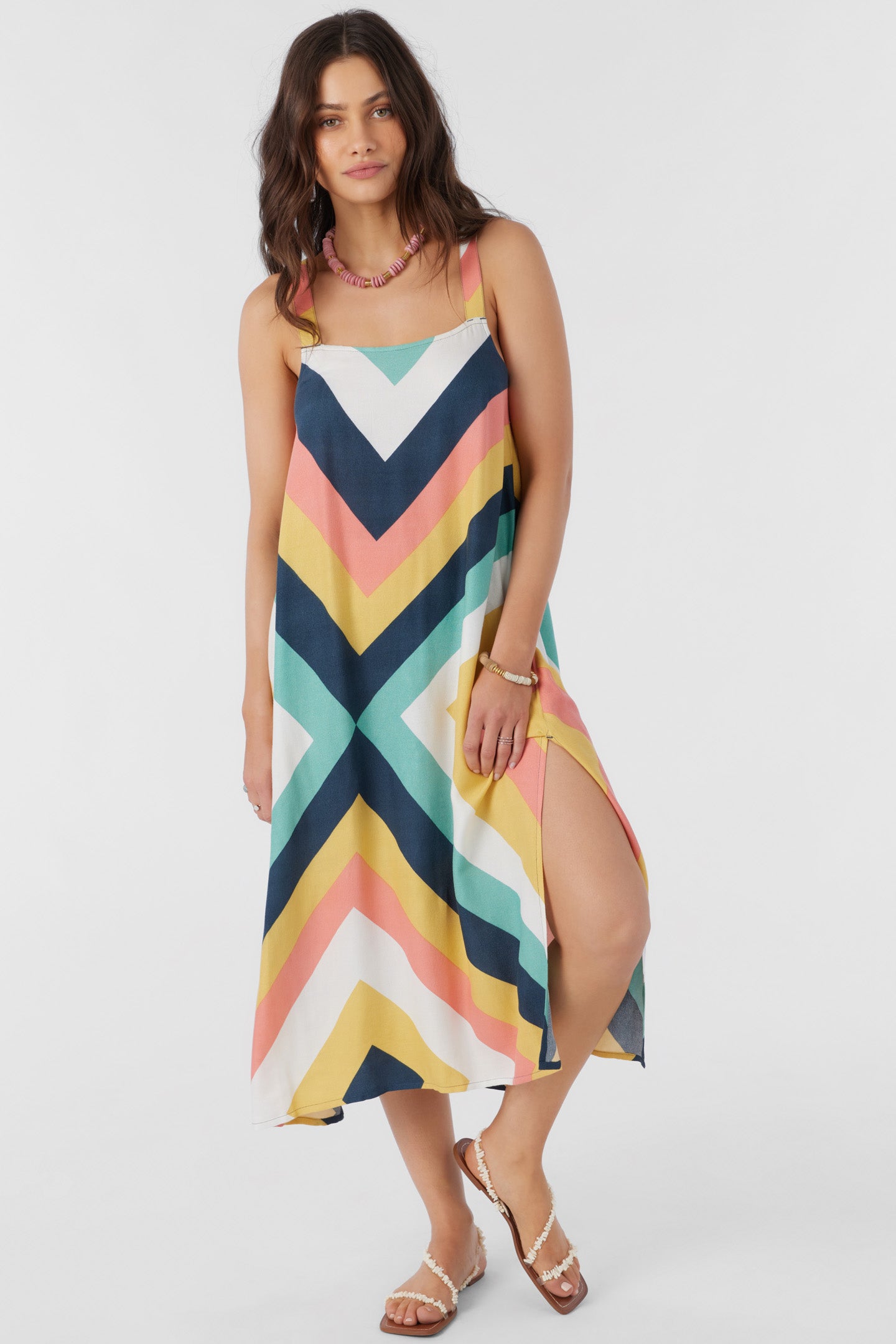 MIRANDA MIDI COVER-UP DRESS