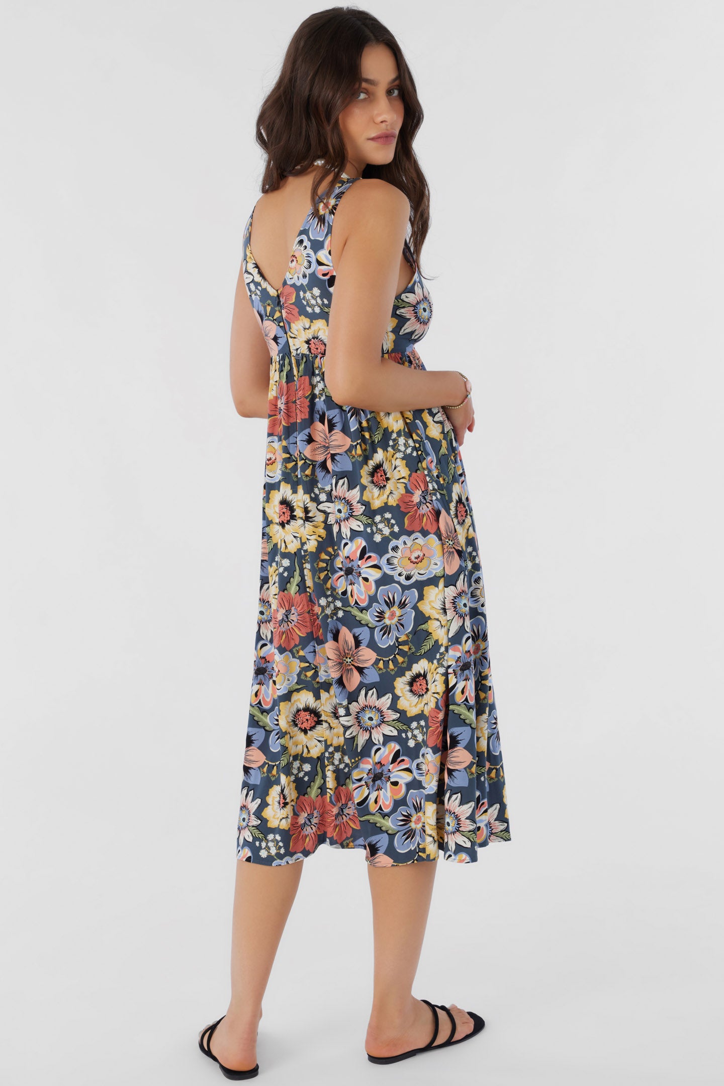 ISSY TALITHA FLORAL MIDI DRESS