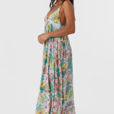 Mel Maxi Janis Floral Swim Cover-Up Dress