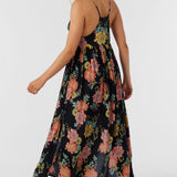 Mel Maxi Kali Floral Swim Cover-Up Dress