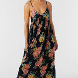 Mel Maxi Kali Floral Swim Cover-Up Dress