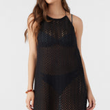Mona Mini Crochet Lace Cover-Up Dress