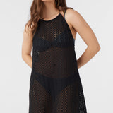 Mona Mini Crochet Lace Cover-Up Dress