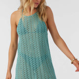 Mona Mini Crochet Lace Cover-Up Dress