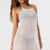 Mona Mini Crochet Lace Cover-Up Dress