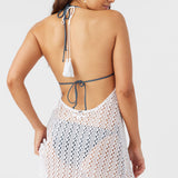 Mona Mini Crochet Lace Cover-Up Dress