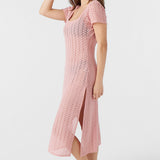 Nina Midi Crochet Lace Cover-Up Dress